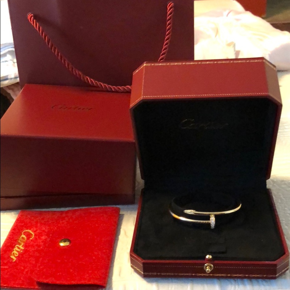 Cartier nail bracelet